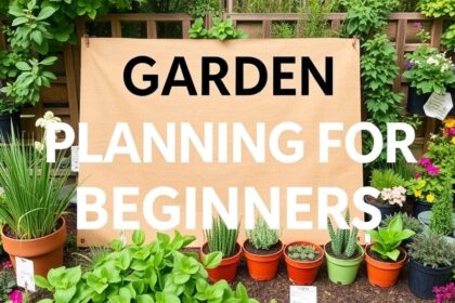 Gartenplanung für Einsteiger.