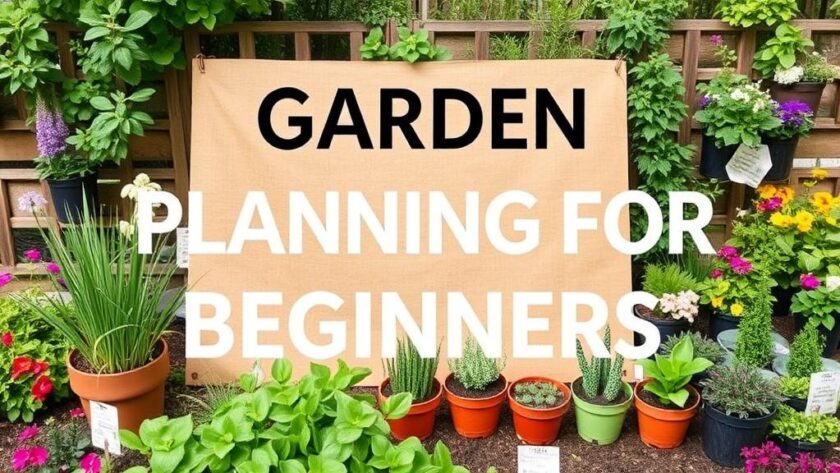 Gartenplanung für Einsteiger.