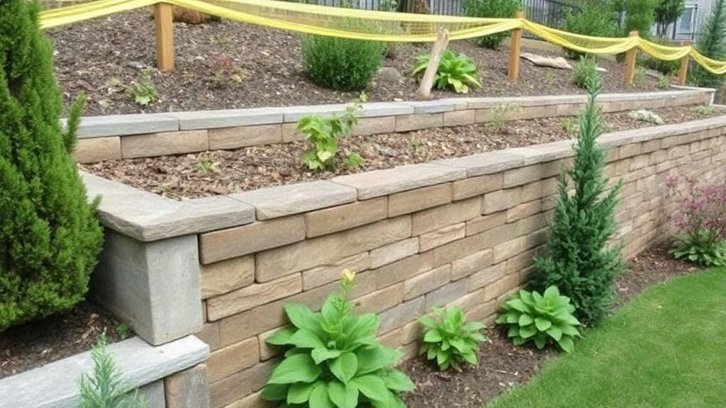 Hangsicherung im Garten – L-Steine, Gabionen und Bepflanzung. Vergleich der Lösungen und kombiniertes Vorgehen