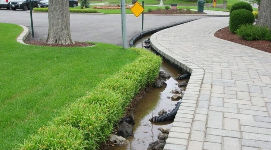 Wenn Regen nicht mehr stört: Rinnen, Sickergruben und smarte Entwässerung für Ihre Auffahrt